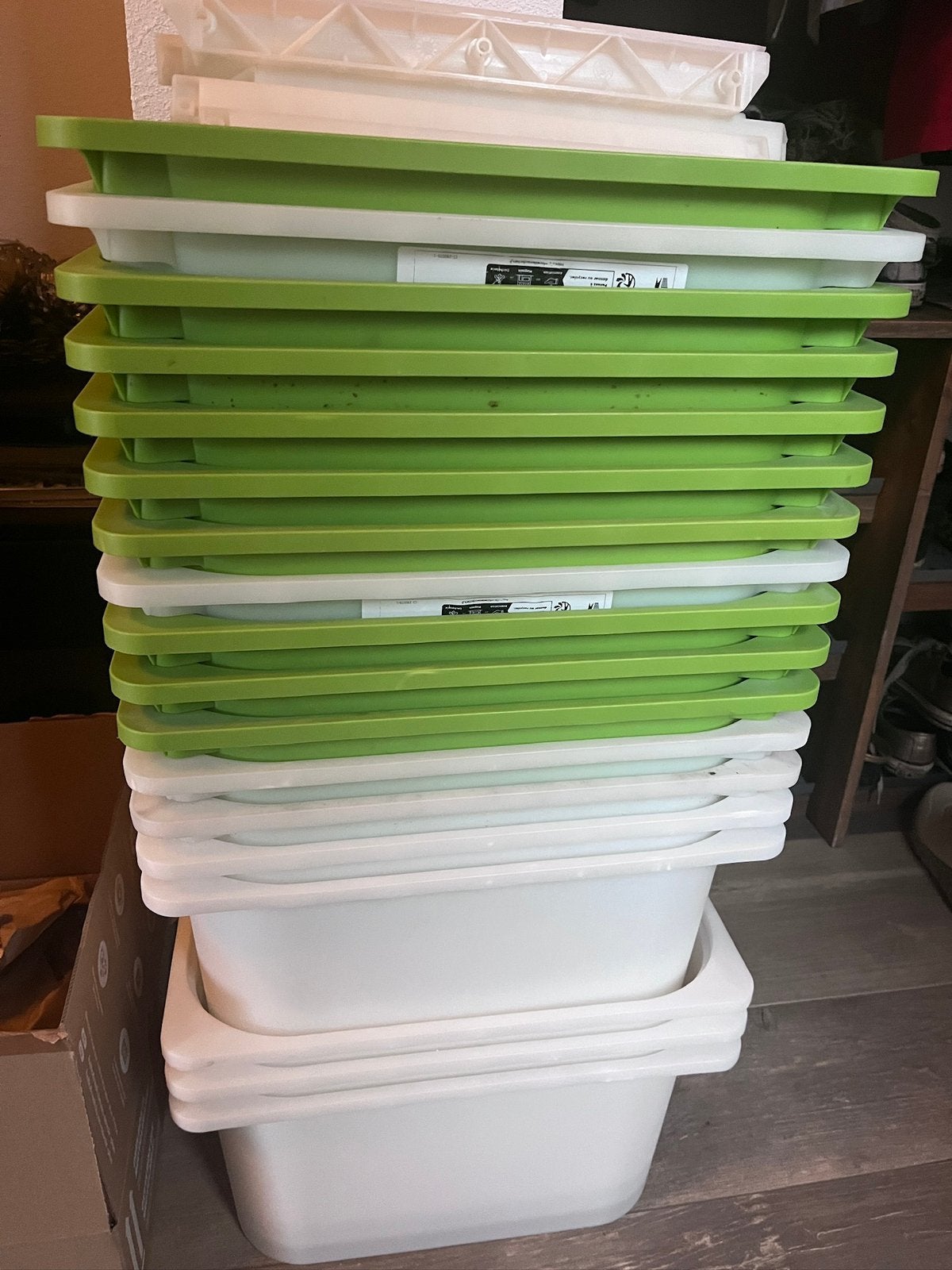 Trofast Ikea bakken en geleiders, Ophalen, Gebruikt, Minder dan 50 cm, Minder dan 40 cm