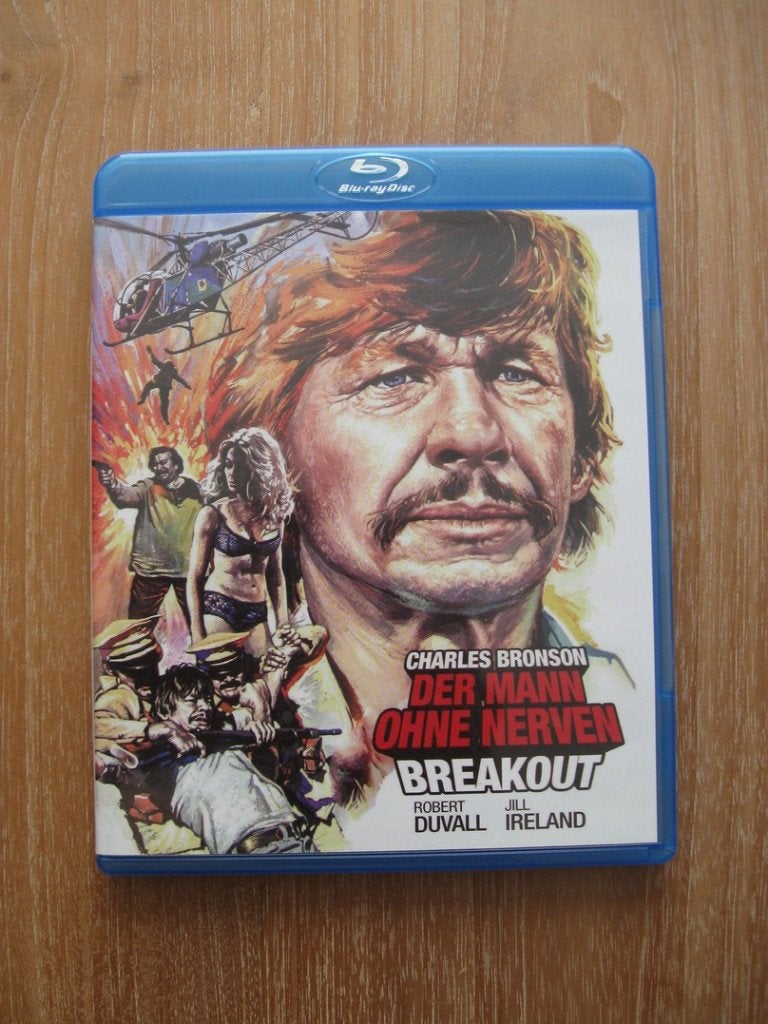 Blu-ray Breakout (DE) Charles Bronson Robert Duvall, Engels, Film, Engels, Ophalen of Verzenden
