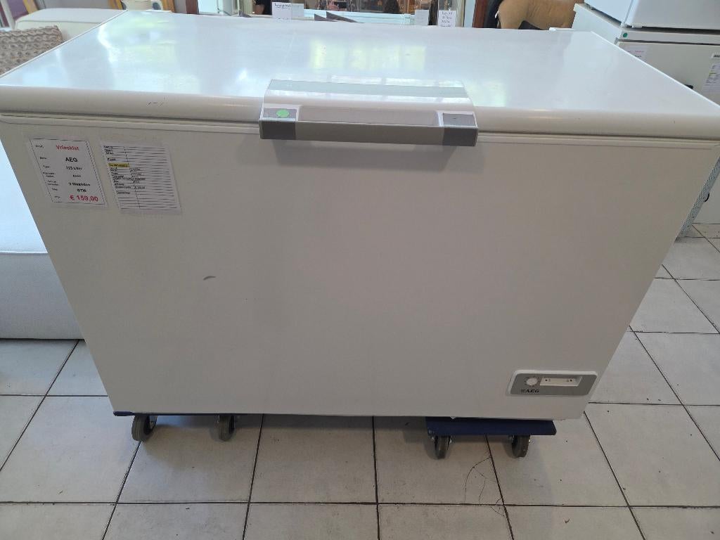 Vrieskist - AEG - 223 liter - A+++, Witgoed en Apparatuur, Vriezers en Diepvrieskisten, Vrieskist, Gebruikt, Duitsland, 60 tot 90 cm