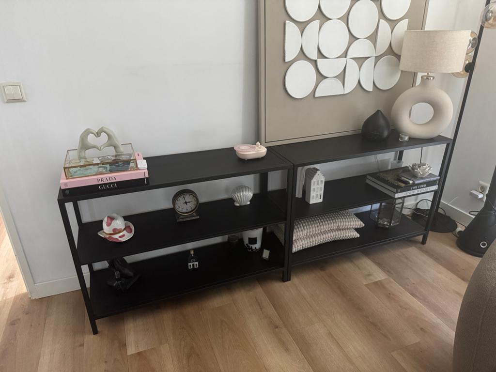 Kwantum Stellingkast Dressoire - 2 stuks, Ophalen, Zo goed als nieuw, 25 tot 50 cm, 50 tot 100 cm