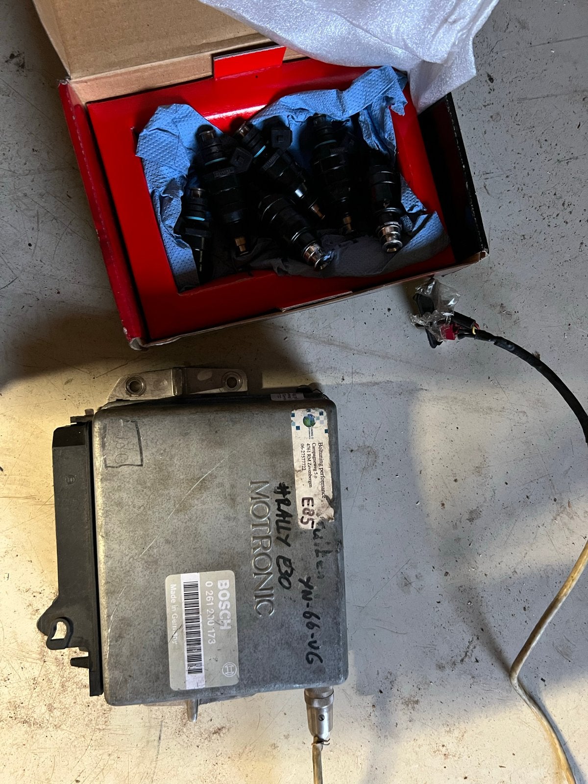 BMW E30 325i E85 ECU met injectoren, Ophalen of Verzenden, Gebruikt, BMW