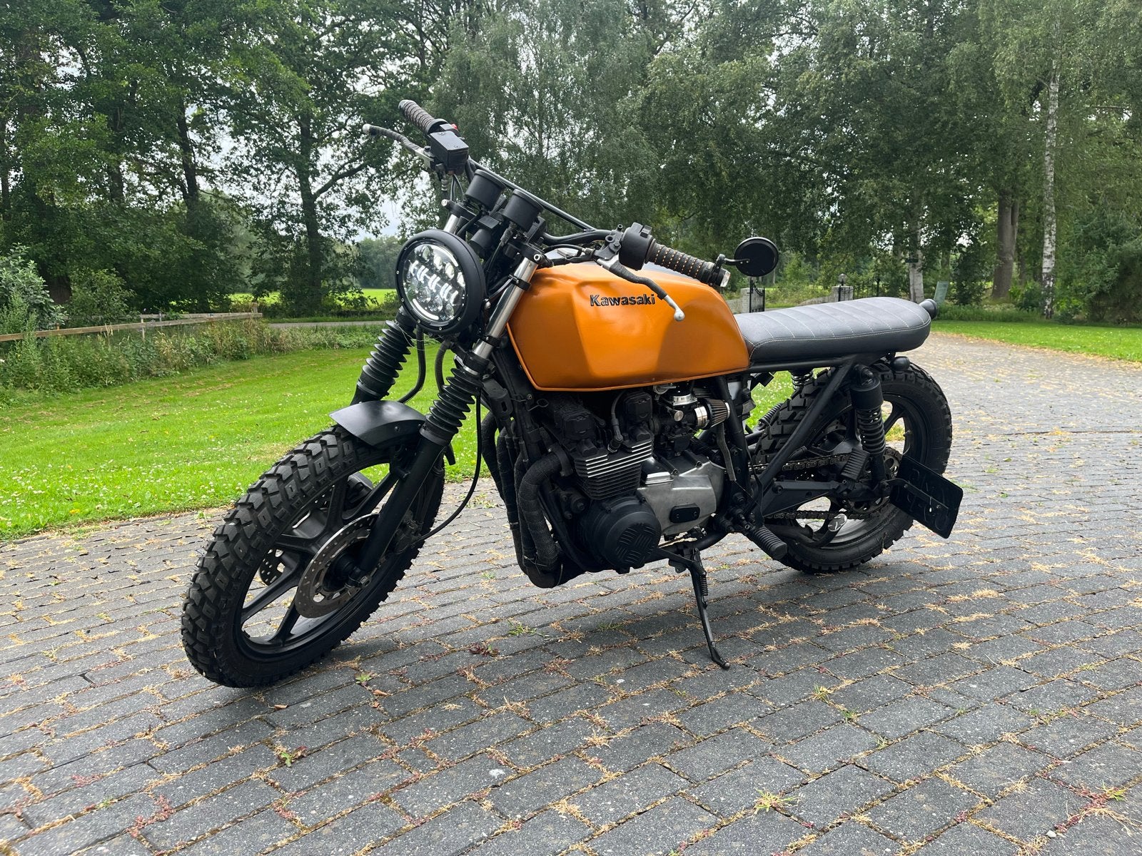 Kawasaki Z750 Scrambler oldtimer | 1985 | project, Motoren, 4 cilinders, Motorrijbewijs A, Gebruikt, Particulier