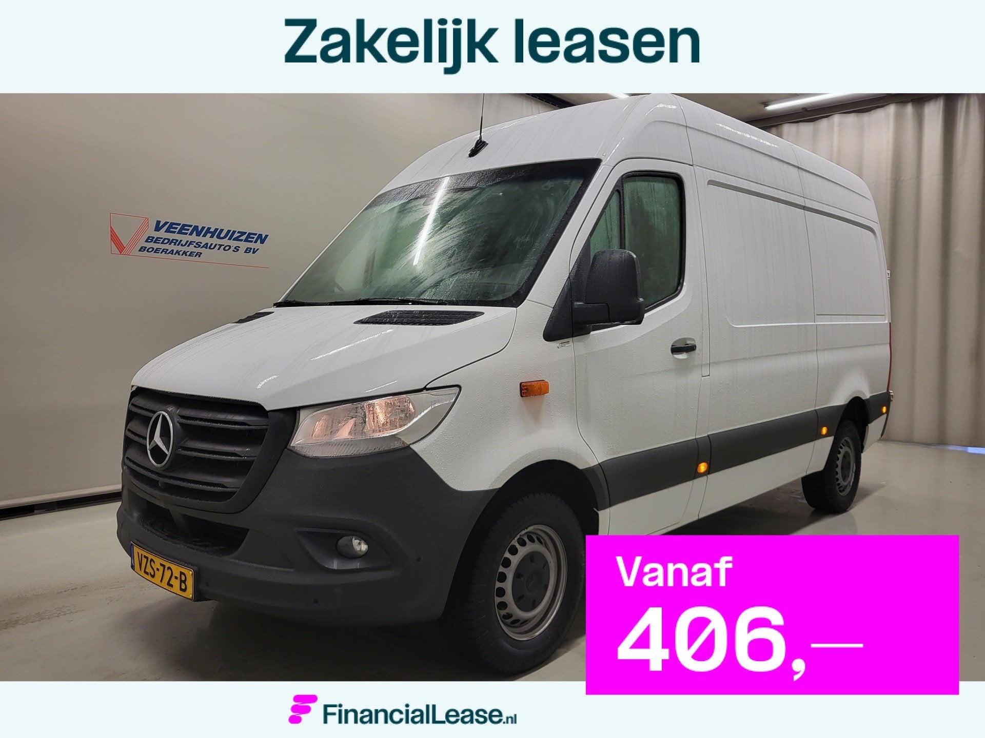 Mercedes-Benz Sprinter 317CDI L2/H2 Euro 6!, Achterwielaandrijving, Gebruikt, Euro 6, 4 cilinders