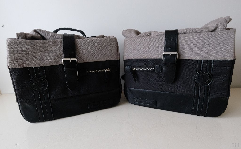 Held Panniers-Zadeltassen 2x12L Zwart-Grijs (Nieuw), Ophalen of Verzenden, Nieuw