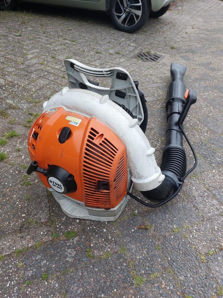 Stihl BR500 - Profesionele bladblazer, Tuin en Terras, Ophalen, Gebruikt, Ruggedragen, Stihl
