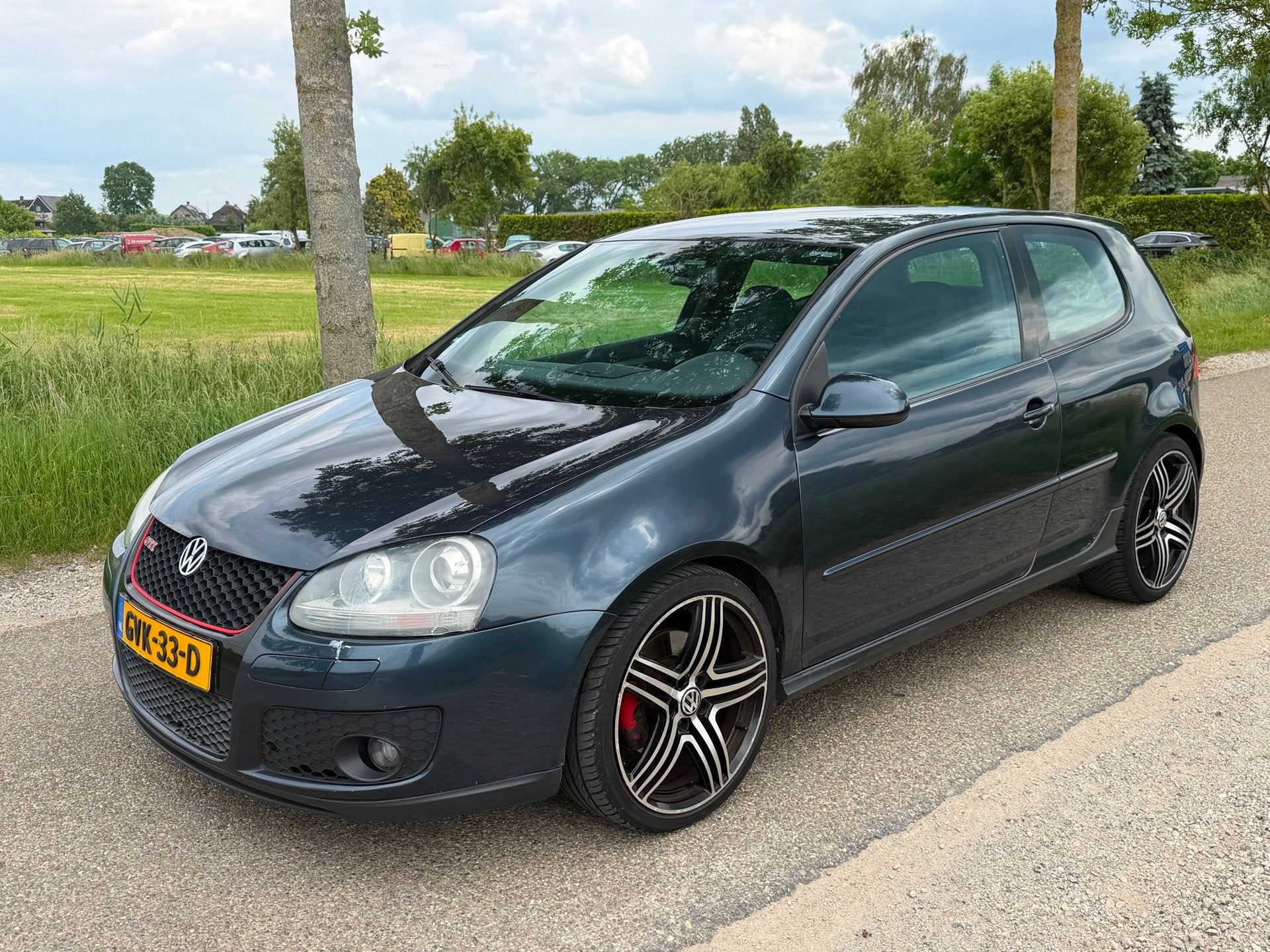 Volkswagen GOLF 2.0 TFSI GTI AUT APK 12-2026 Airco, Stof, Gebruikt, Zwart, 4 cilinders