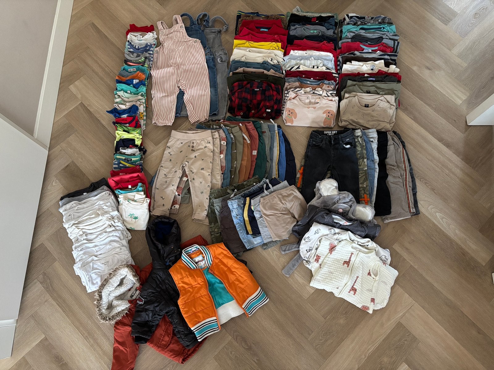 Jongens kledingpakket maat 80-86, Ophalen, Gebruikt