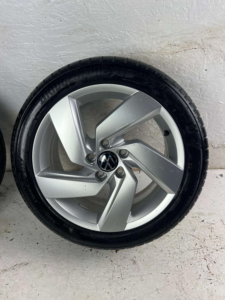 Originele Volkswagen Golf Caddy velg 17" 5x112 Richmond zome, Niet ingevuld, Gebruikt, Banden en Velgen, Niet ingevuld