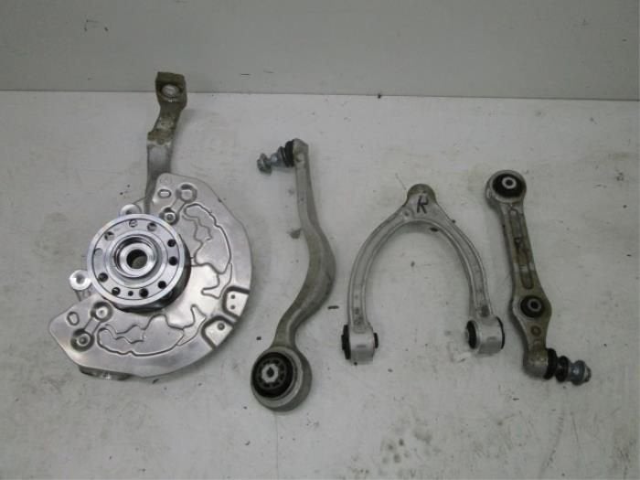 Mercedes-Benz W205 C-Klasse Wielophanging Fusee Aluminium Re, Ophalen of Verzenden, Gebruikt