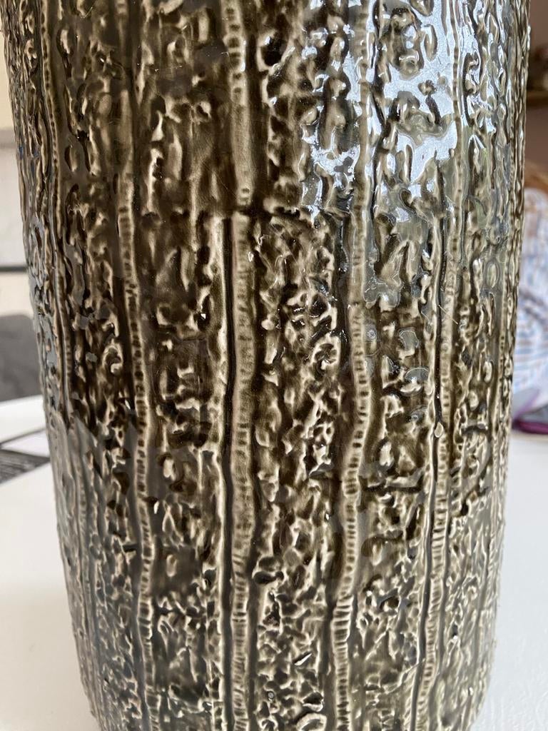 Mooie vintage vaas, 37cm hoog, Huis en Inrichting, Woonaccessoires | Vazen, Ophalen, Gebruikt, Overige kleuren, Aardewerk of Porselein