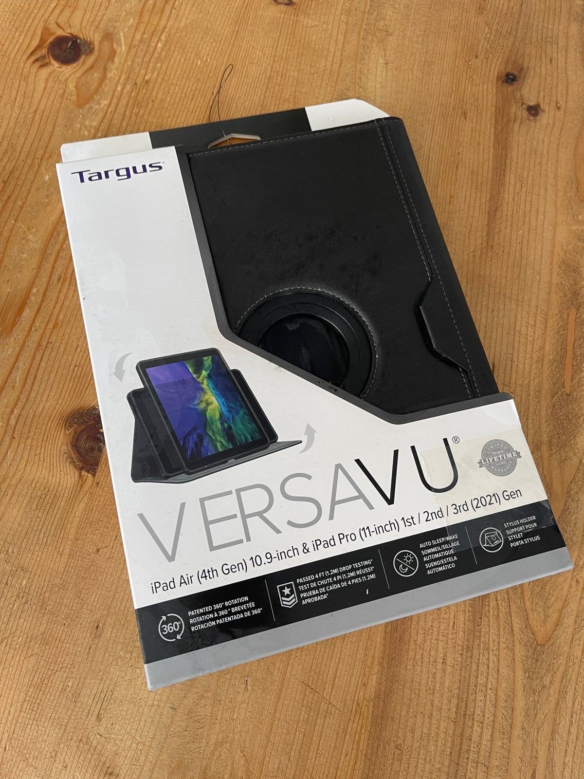 Targus VersaVu, Ophalen of Verzenden, Nieuw, 11 inch, Bescherming voor- en achterkant