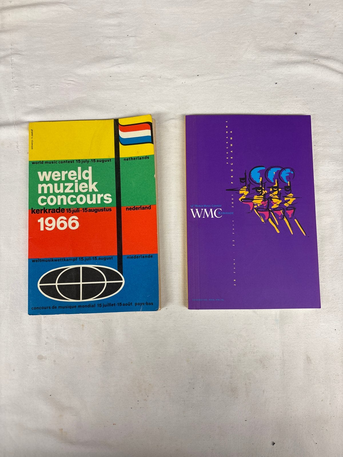 Wereld Muziek Concours Kerkrade Programma Boekjes, Ophalen of Verzenden, Gelezen, Algemeen