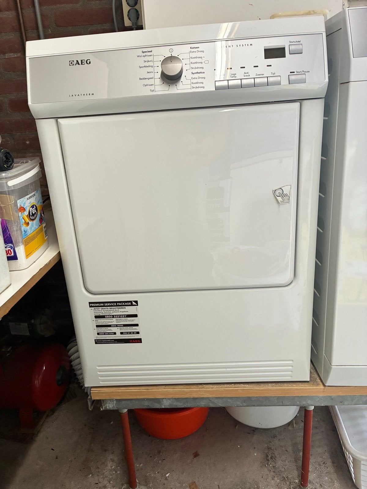 AEG Lavatherm luchtafvoer droger, Witgoed en Apparatuur, Ophalen, 6 tot 8 kg, Gebruikt, Luchtafvoer