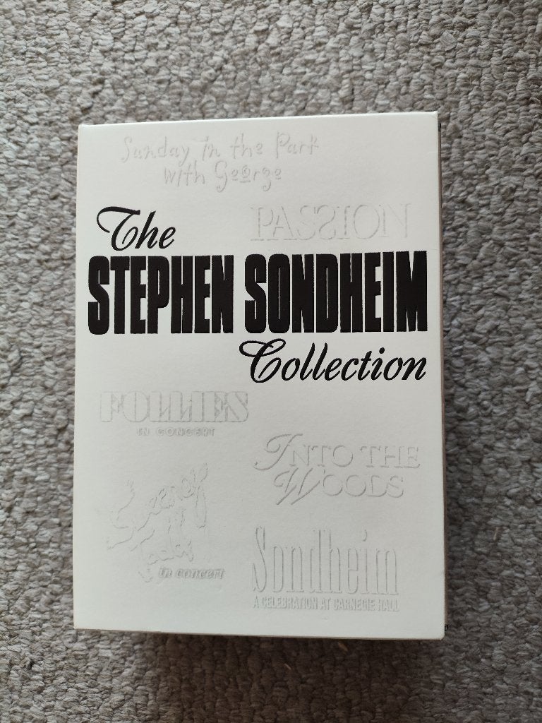 The Stephen Sondheim Collection in nette staat. 6 dvd's., Alle leeftijden, Ophalen of Verzenden, Zo goed als nieuw