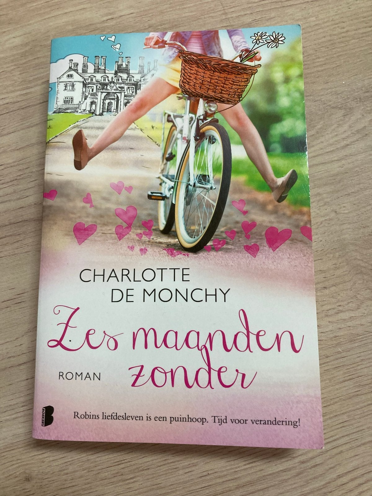 Zes maanden zonder - Charlotte de Monchy (roman), Boeken, Ophalen of Verzenden, Gelezen, Nederland