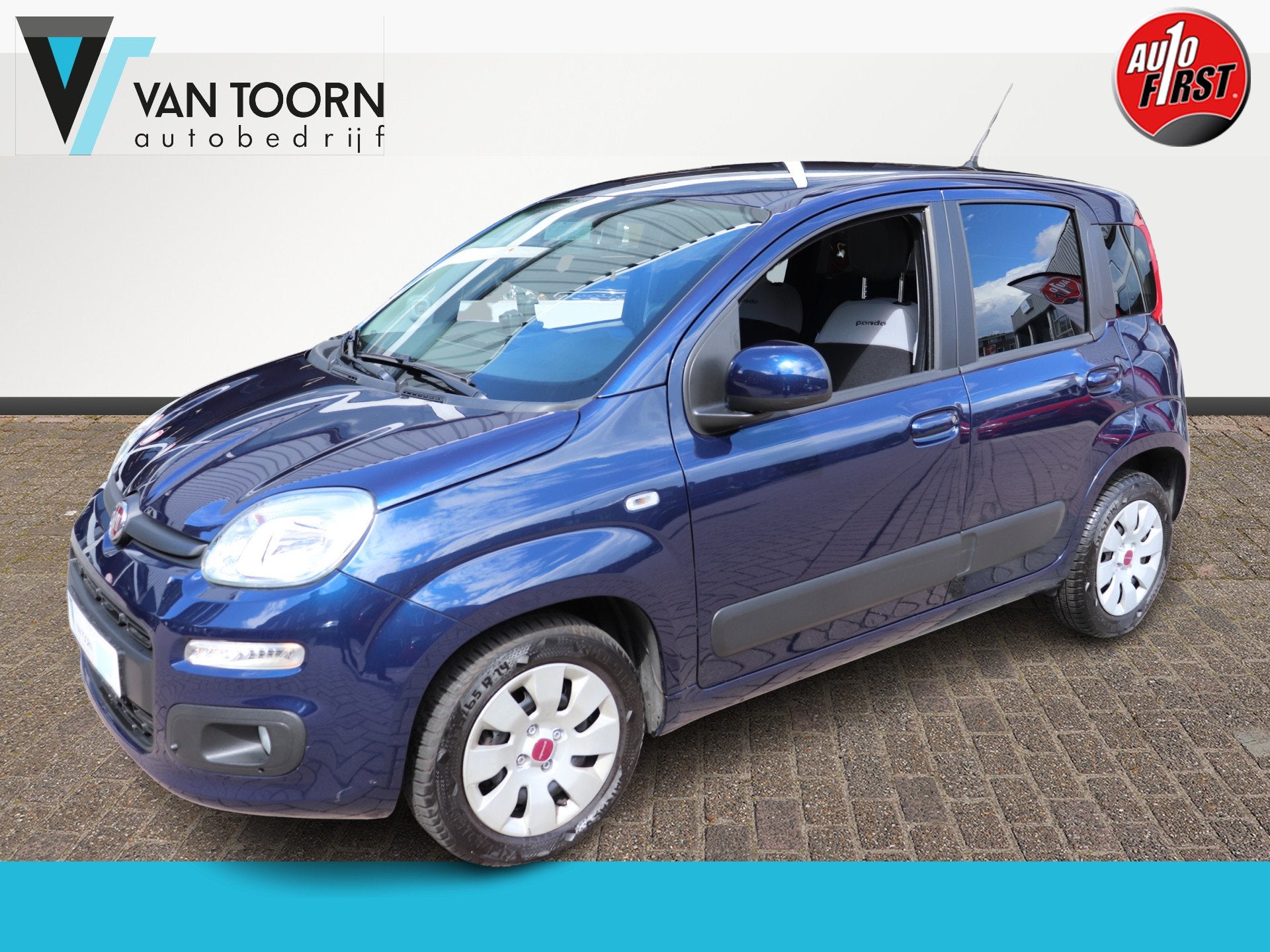 Fiat Panda 0.9 TwinAir Lounge Nette auto, goed onderhouden., Stof, Gebruikt, Panda, Origineel Nederlands