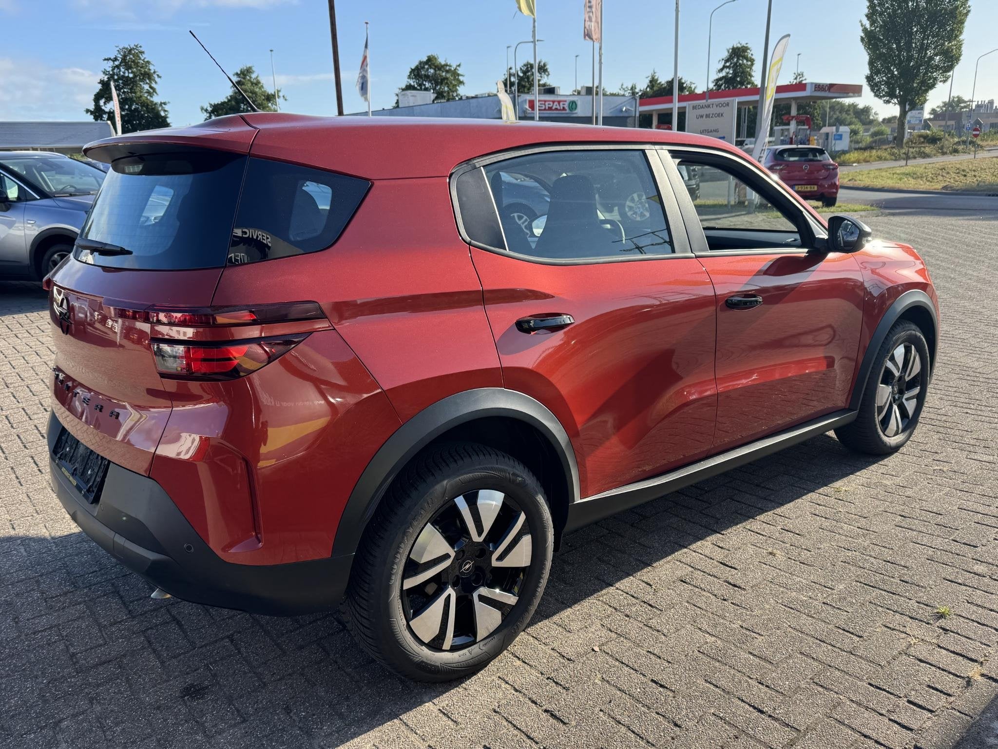 Opel Frontera 1.2 Turbo Hybrid Edition 145 pk Hybrid als nie, Stof, Gebruikt, Bedrijf, Grijs