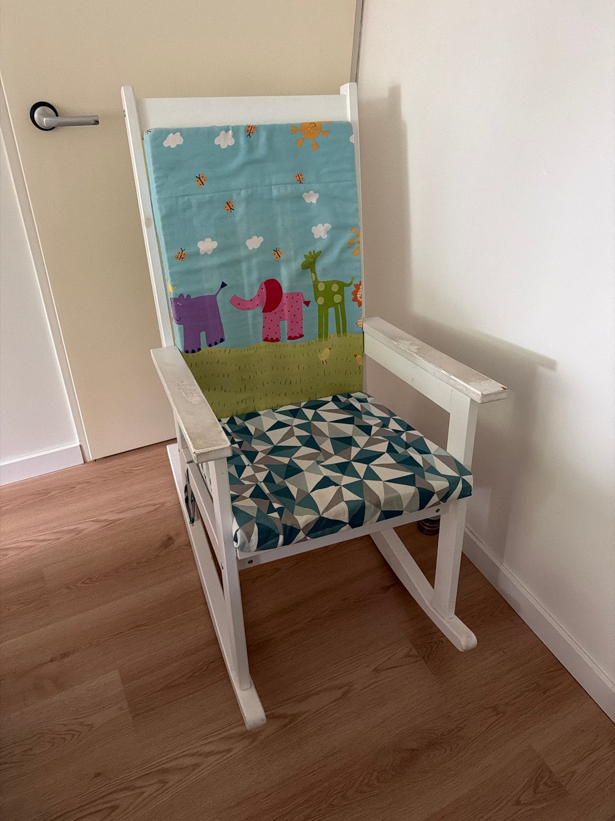 IKEA Schommelstoel voor (baby)kamer, Ophalen, Gebruikt, Wit, Eén