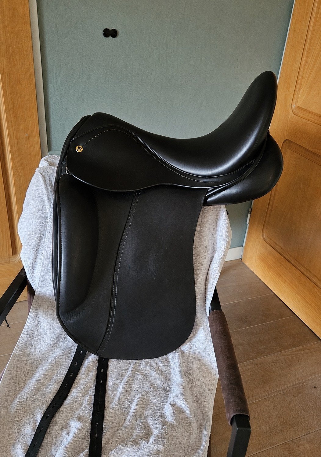 Anatomica Octant 17.5 inch MW, Dieren en Toebehoren, Paarden en Pony's | Zadels, Ophalen of Verzenden, Zo goed als nieuw, Dressuur