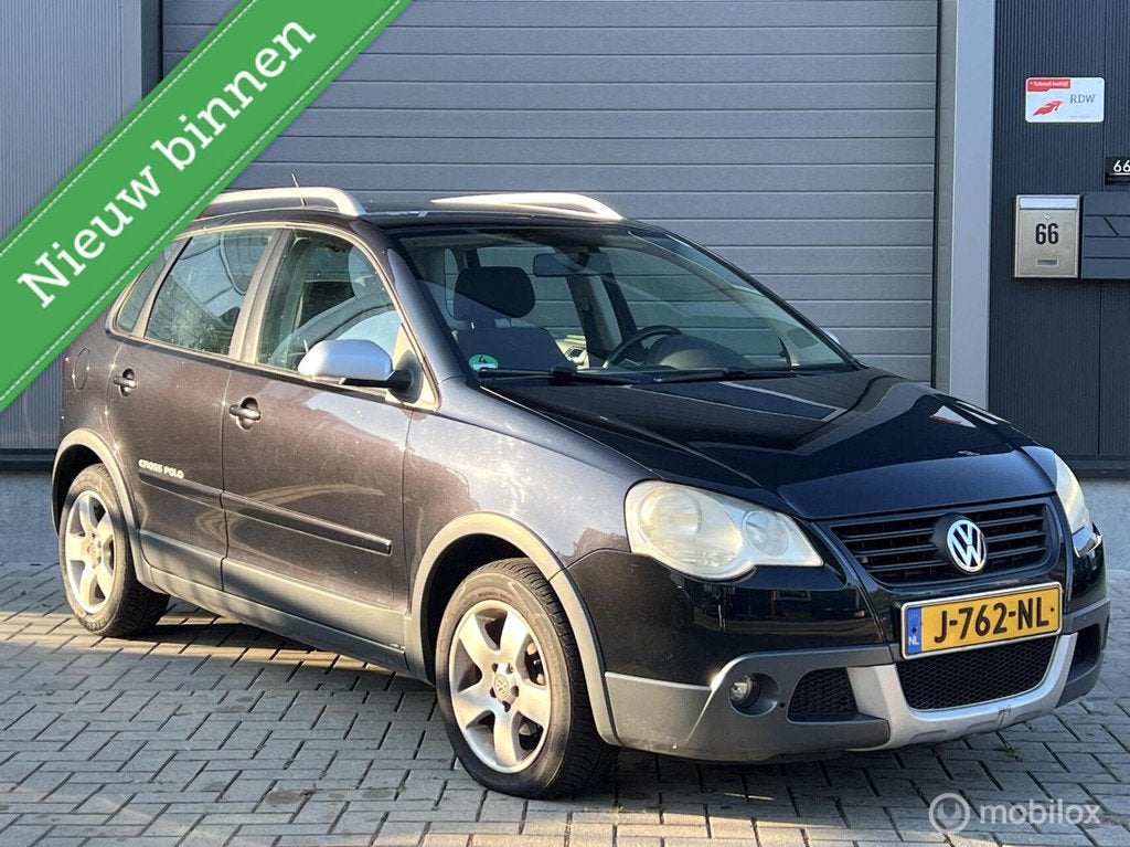 Volkswagen Polo 1.4-16V Cross, Auto's, Volkswagen, Bedrijf, Te koop, Polo, ABS, Airbags, Alarm, Boordcomputer, Centrale vergrendeling
