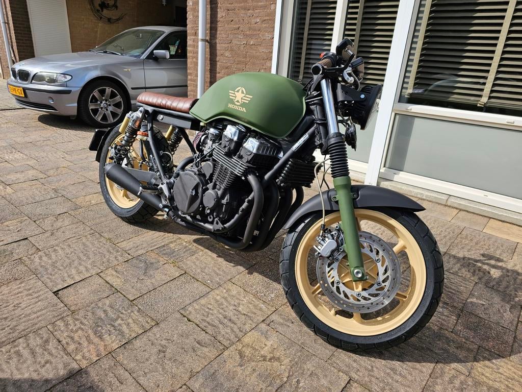 Honda CB750 Caferacer 1993, Motoren, Sportuitlaat, 4 cilinders, Particulier, Meer dan 35 kW