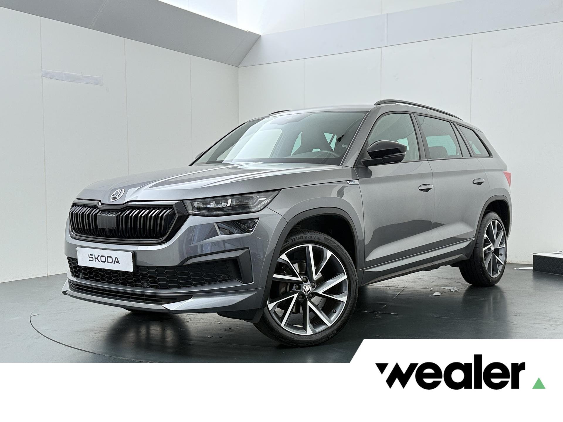 Skoda Kodiaq 1.5 TSI Sportline Business 7-persoons | 150 PK, Auto's, 12 maanden, 15 km/l, 4 cilinders, Origineel Nederlands
