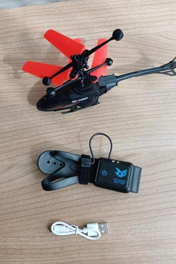 Nieuwe Helikopter met Handbediening en Lader, Elektro, RTF (Ready to Fly), Helikopter, Nieuw