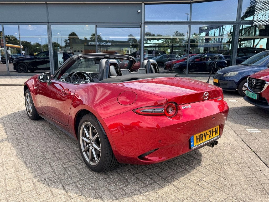 Mazda MX-5 1.5 SkyActiv-G 132 Exclusive-Line |Garantie tot j, Auto's, Keurmerk '100% Onderhouden', Achterwielaandrijving, Euro 6