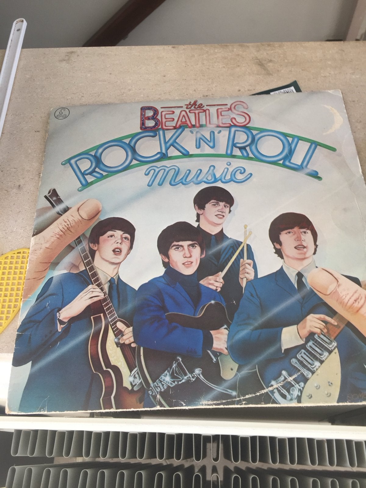 The Beatles - elpee collectie geen geremasterd, Cd's en Dvd's, Vinyl | Pop, Ophalen, Rock, Gebruikt, Originele persing