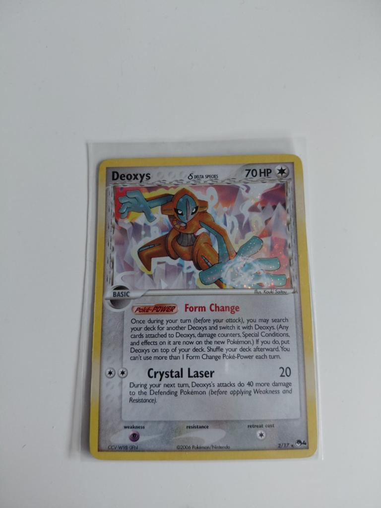 Deoxys holo delta species, Ophalen of Verzenden, Zo goed als nieuw