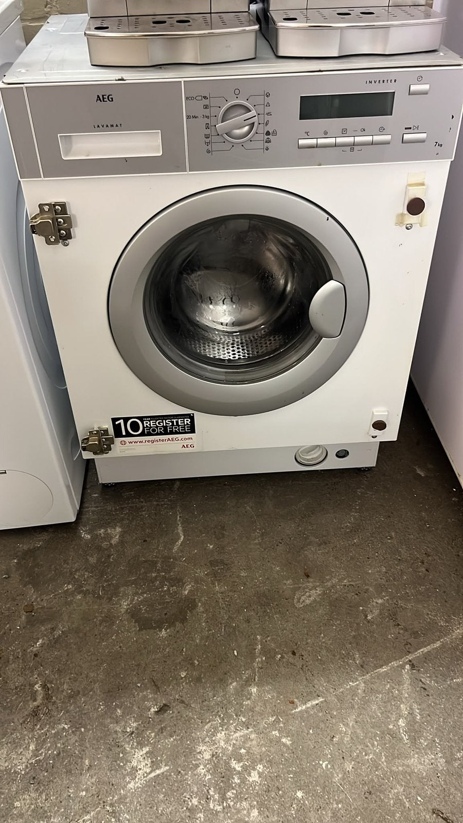 Inbouwwasmachine van AEG - Werkend en getest, Ophalen, Zo goed als nieuw