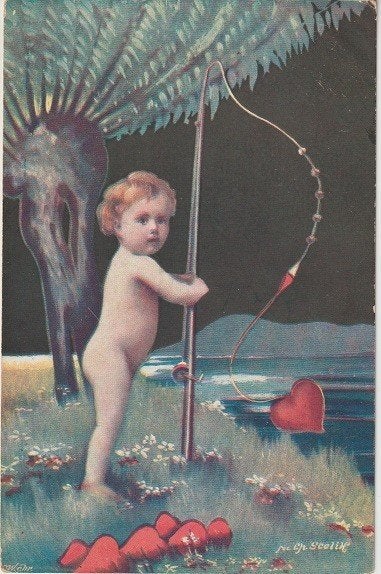 Cupido 1904, Verzenden, Voor 1920, Gelopen, Overige thema's