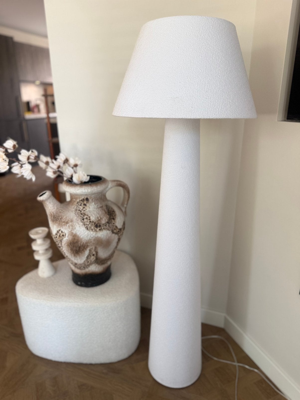 Japandi vloerlamp, Ophalen, Zo goed als nieuw