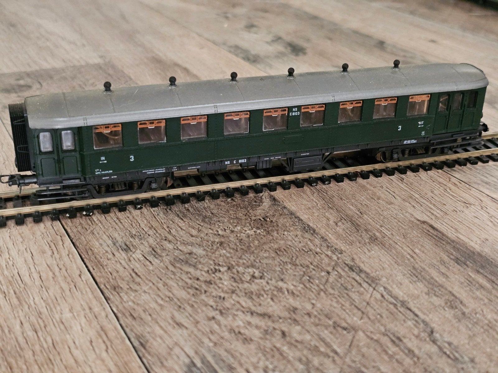 Roco HO Modelspoorwagon NS C 8103 Blokkendoos Rijtuig, Ophalen of Verzenden, Zo goed als nieuw, Gelijkstroom of Wisselstroom, Wagon