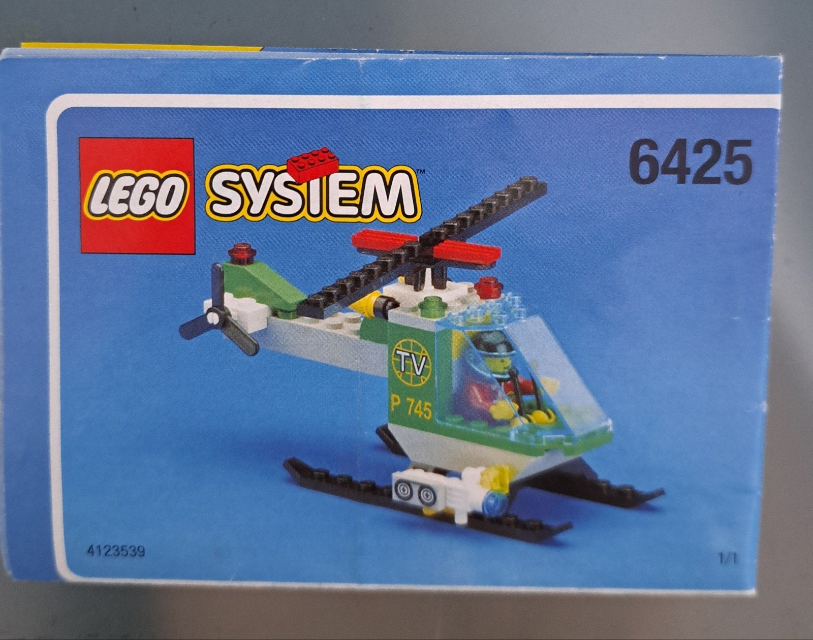 Lego City Helikopter 6425 compleet met boekje, Ophalen, Compleet, Lego, Complete set