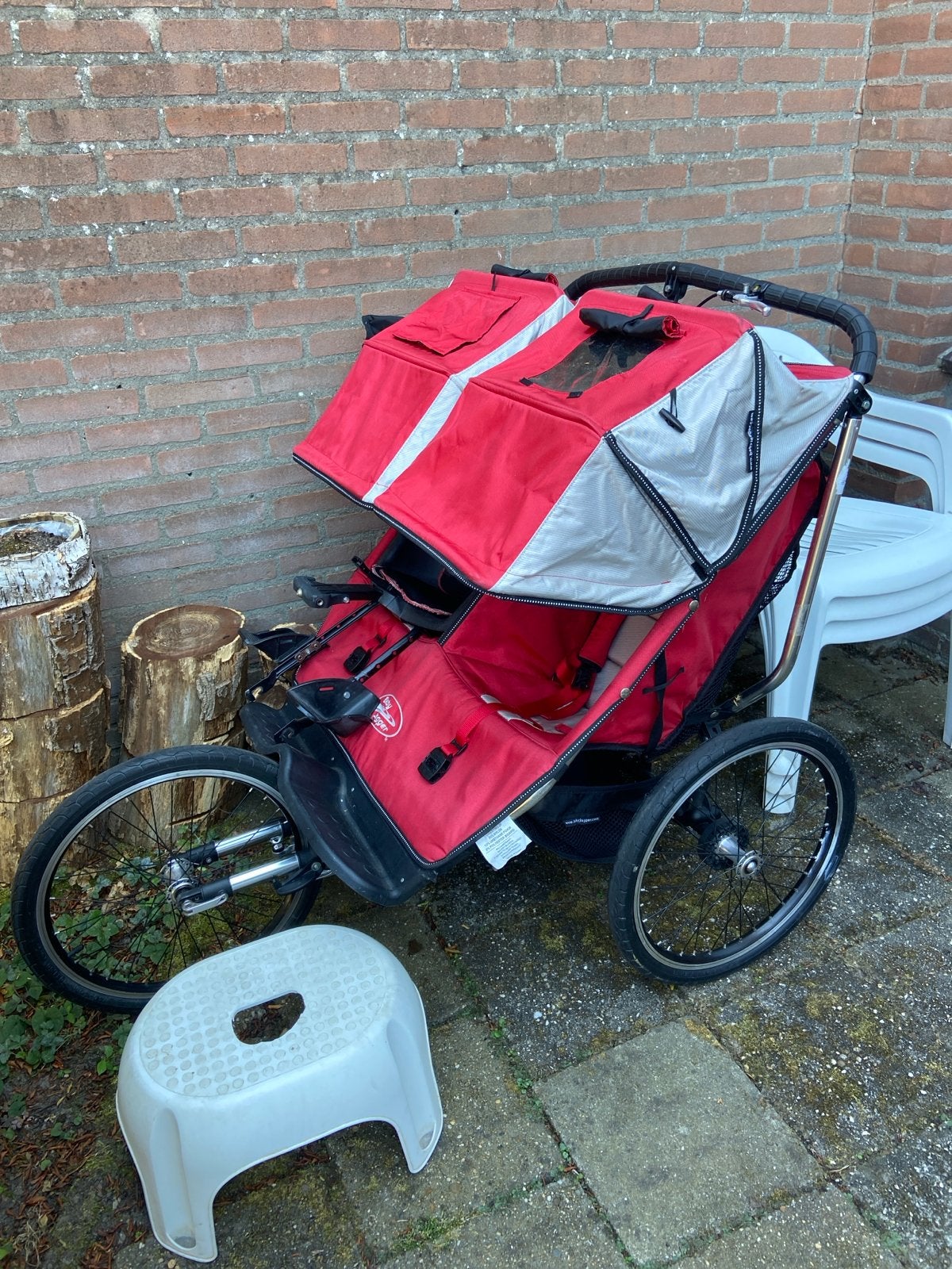 Baby Jogger Duowagen - Ideaal voor twee kinderen, Gebruikt, Duowagen, Ophalen, Kinderwagen