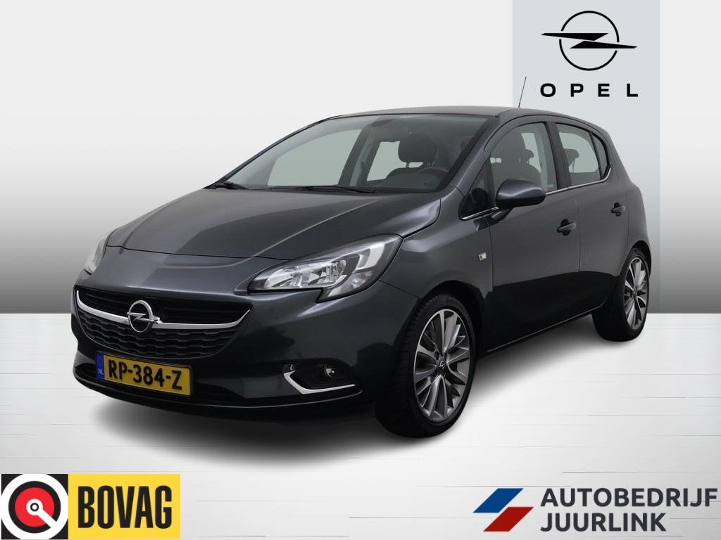 Opel Corsa 1.0 Turbo Innovation Trekhaak/Ecc/17inch/H.Leder, Voorwielaandrijving, Stof, Gebruikt, 49 €/maand
