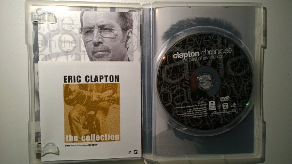 Eric Clapton - Clapton Chronicles The Best Of (DVD), Alle leeftijden, Ophalen of Verzenden, Zo goed als nieuw, Muziekvideo's