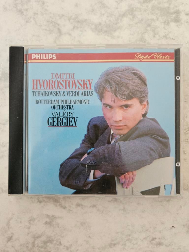 Dmitri Hvorostovsky - Tchaikovsky & Verdi Arias (Philips Dig, Cd's en Dvd's, Ophalen of Verzenden, Romantiek, Zo goed als nieuw