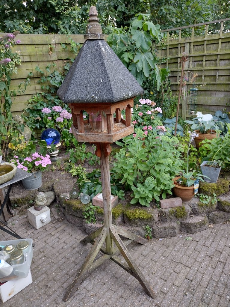 Vogelvoederhuis opknapper, Ophalen, Gebruikt
