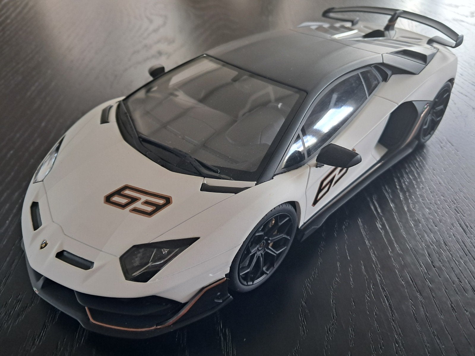 Lamborghini Aventador SVJ 63 Kyosho Special Zie beschrijving, Ophalen of Verzenden, Zo goed als nieuw, Auto, Kyosho