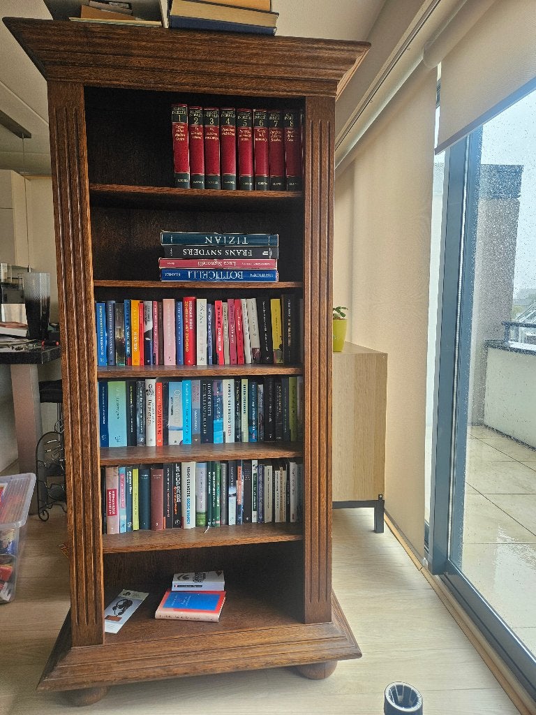 boekenkast, Ophalen, Met plank(en), 50 tot 100 cm, Zo goed als nieuw