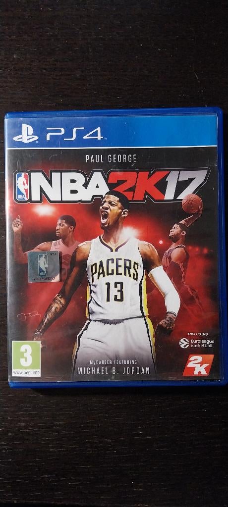 NBA 2K 17 PS4, Spelcomputers en Games, Ophalen of Verzenden, Zo goed als nieuw, Sport, 3 spelers of meer