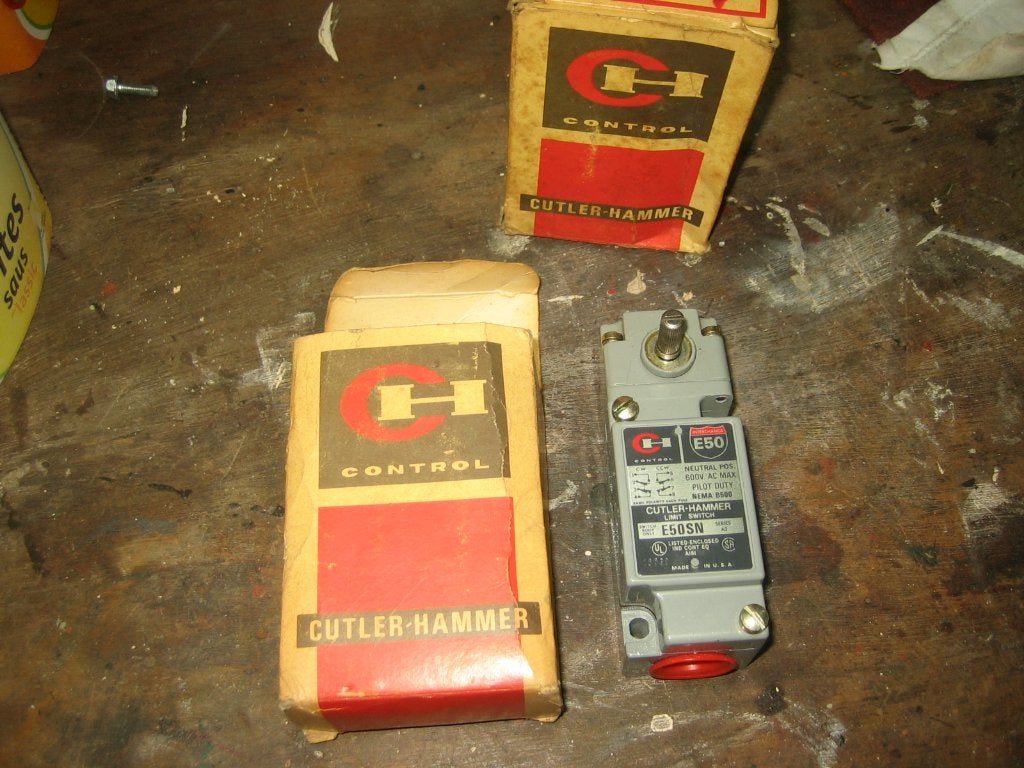 Cutler-Hammer E50SN Eindschakelaar / Limit Switch, Ophalen of Verzenden, Nieuw