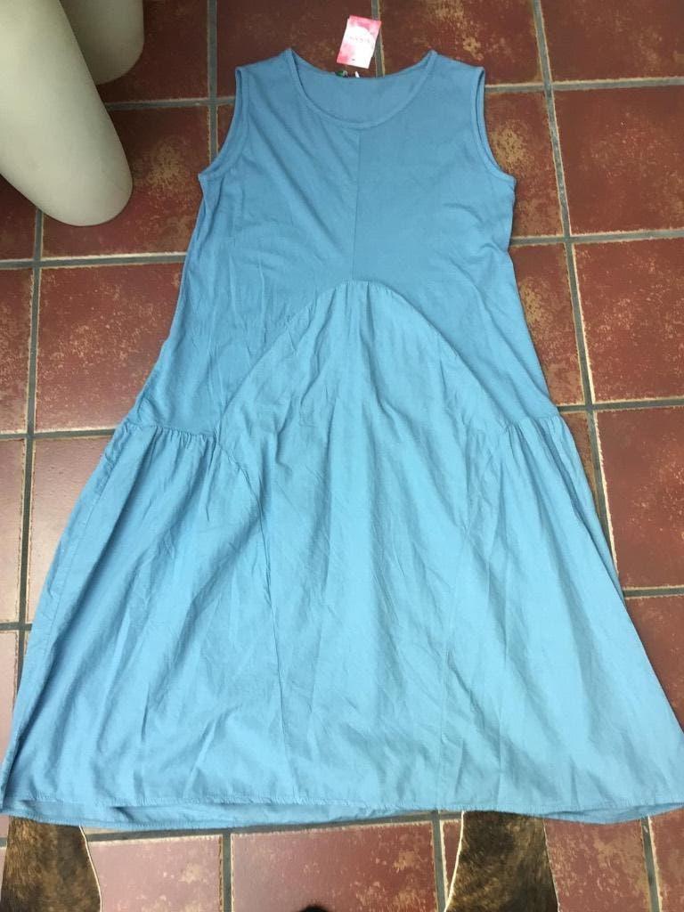 Jeans bleu jurk/tuniek merk sasoon, Maat 38/40 (M), Blauw, Nieuw, Ophalen of Verzenden