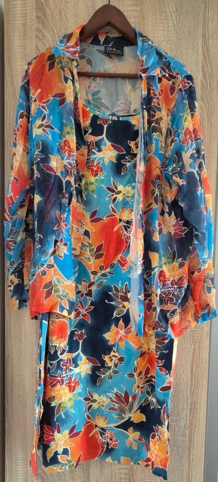 zomerjurkje met lange blouse van Betty Barclay., Ophalen of Verzenden