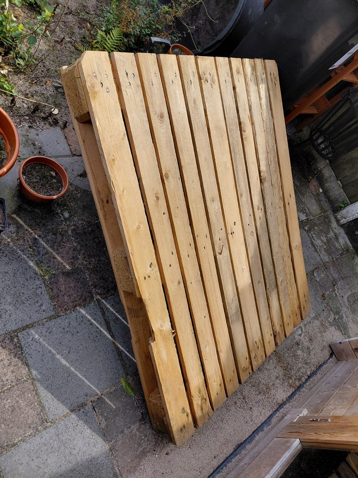Houten Pallet - Ideaal voor diverse projecten - gratis, Ophalen, Gebruikt