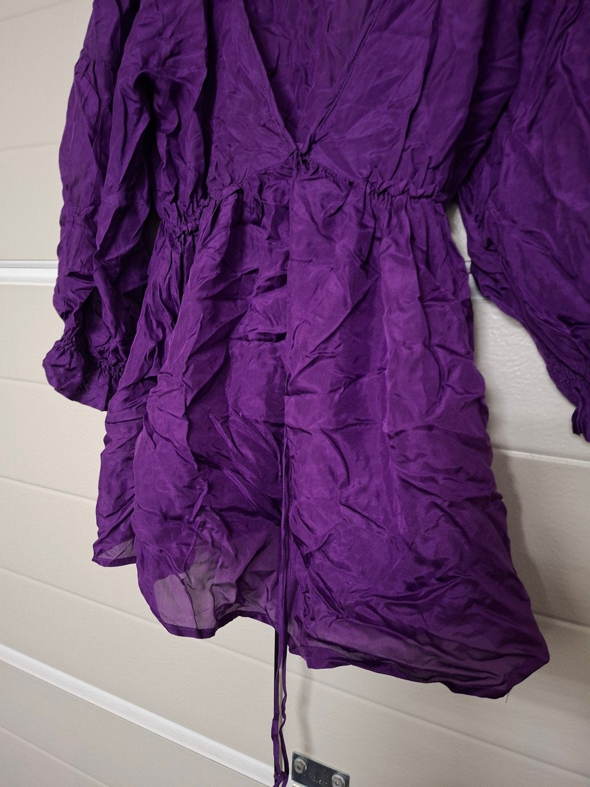 Zara blouse maat M, Kleding | Dames, Blouses en Tunieken, Maat 38/40 (M), Zara, Paars, Ophalen of Verzenden