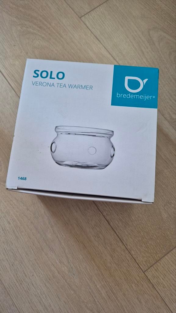 Bredemeijer Solo Verona Tea Warmer - Nieuw in doos, Bredemeijer, Ophalen of Verzenden, Glas, Overige typen