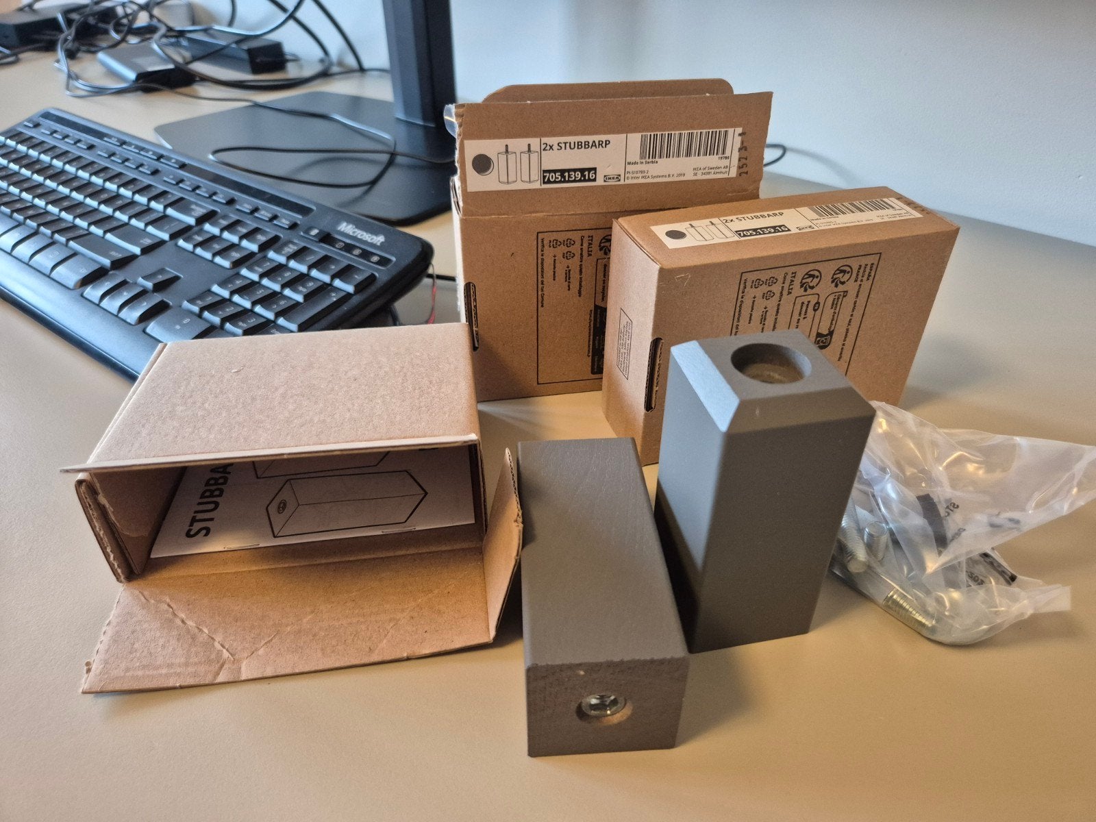 Stubbarp IKEA poten donkergrijs, Huis en Inrichting, Ophalen, 100 tot 150 cm, Nieuw, 50 tot 100 cm